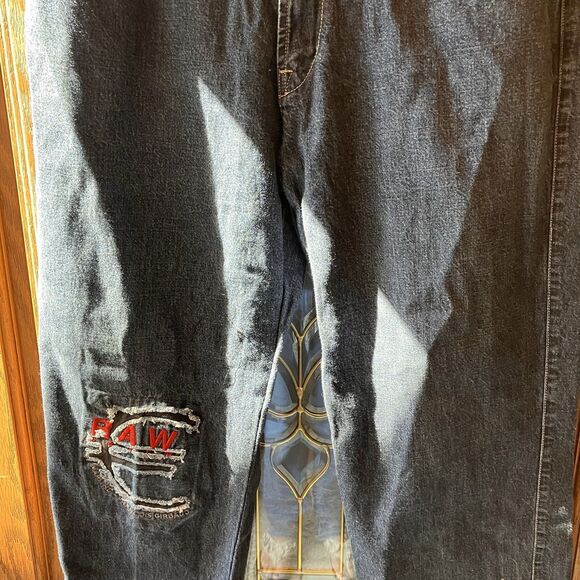 Vintage Rare Marithe Francois Girbaud Mens Jeans Size 34x30 Blue Hip Hop Skater - Picture 6 of 14